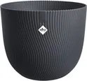 Elho Sereh Rond 30 cm Bloempot - Antraciet - Ruime Designpot voor Tuin en Interieur