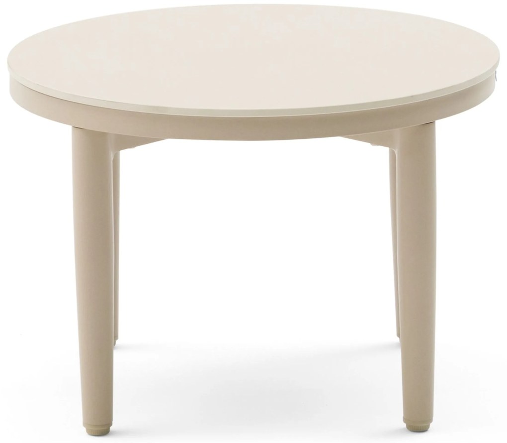 Stoel en Bank Loungeset 4 personen Wicker/Aluminium Taupe  Coco Ibiza