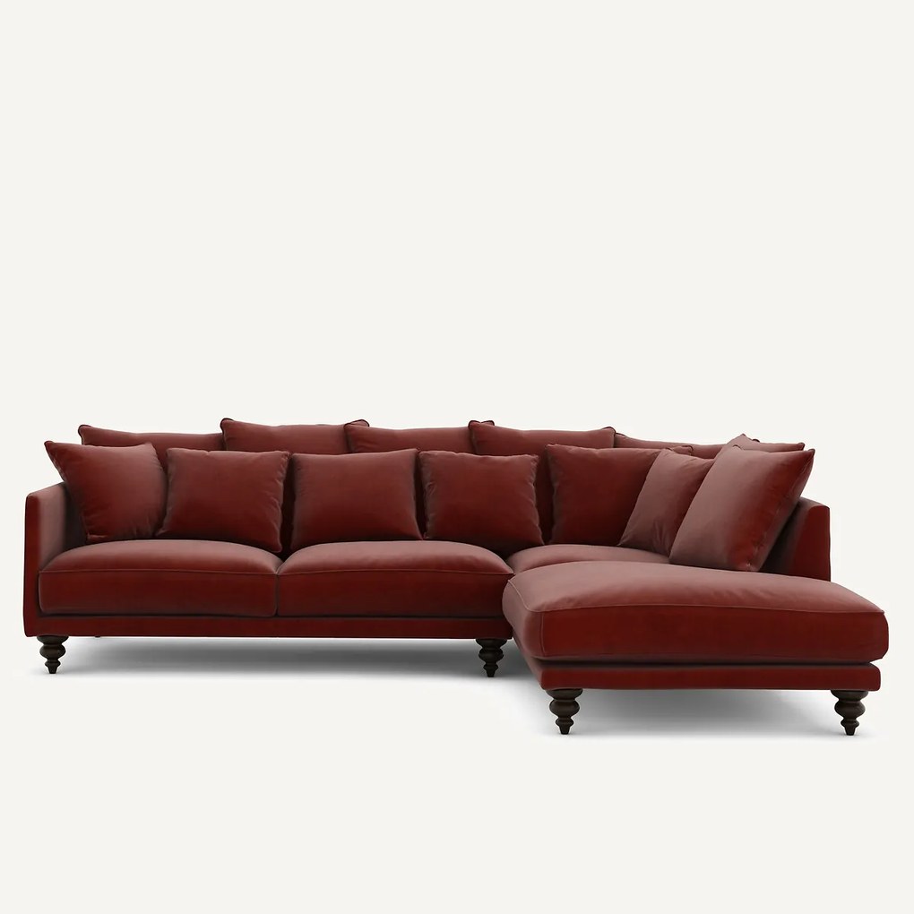 Fluwelen hoekbank, LAZARE