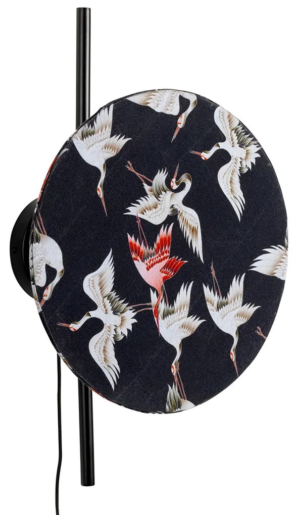 Wandlamp Japanse Kraanvogels