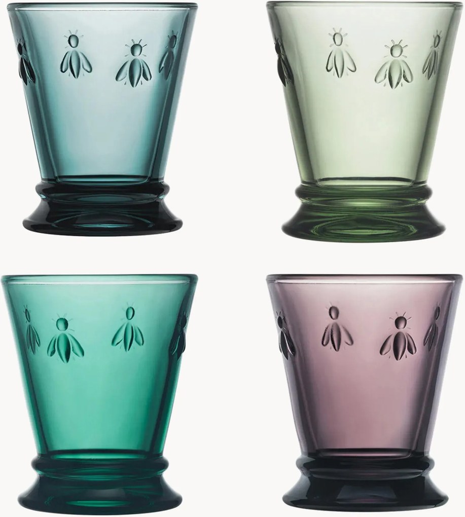 Tumblers Abeille, 4-delig