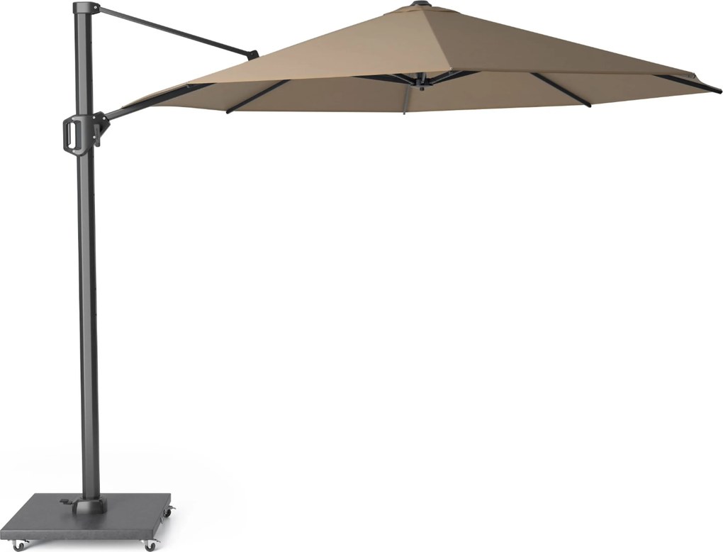 Platinum Challenger zweefparasol 3.5m T1 (incl. voet + hoes) Taupe