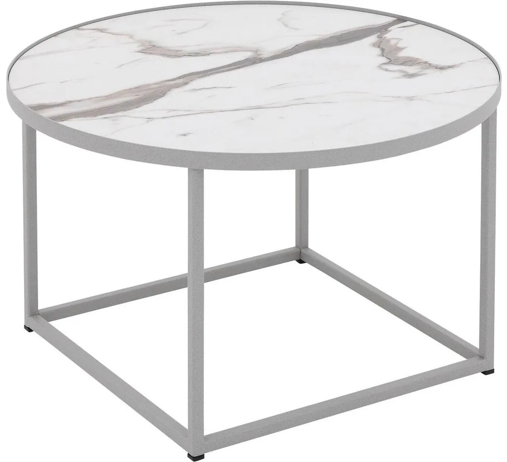 Goossens Salontafel Livia, Rond 61 cm, 35 cm hoog