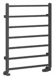 Eastbrook Tuscan Square handdoekradiator 60x80cm 349W antraciet