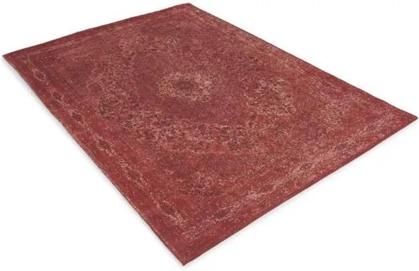 Perez Vloerkleden | Vloerkleed Tatum lengte 140 cm x breedte 70 cm rood vloerkleden 100% chenille katoen vloerkleden & woontextiel vloerkleden