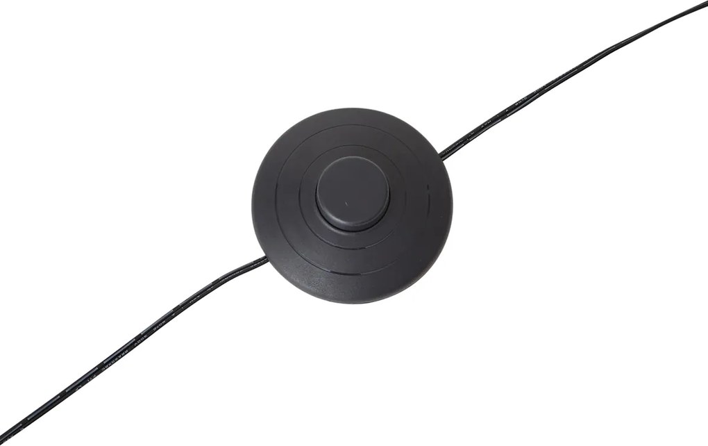Design booglamp goud incl. LED 3-staps dimbaar - Anello