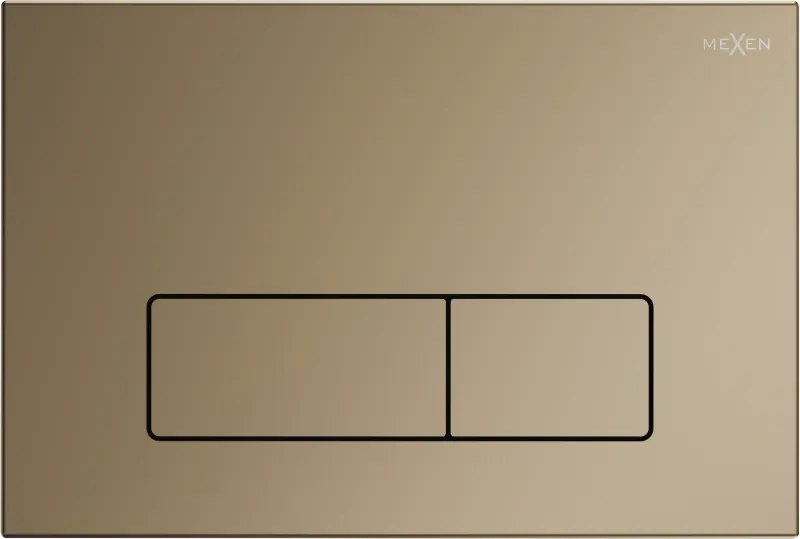 Mexen Fenix 13 slim bedieningsplaat, goud champagne - 601304