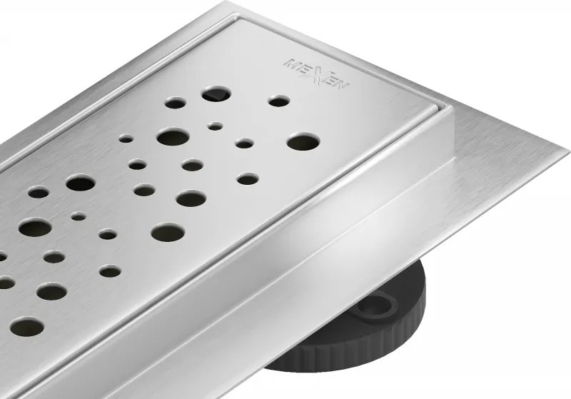 Mexen Flat 360° M12 draaibare lineaire afvoer 70 cm, inox - 1021070-40