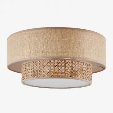 Lumira Plafondlamp Natuurlijk & Ø55 Cm - Sklum