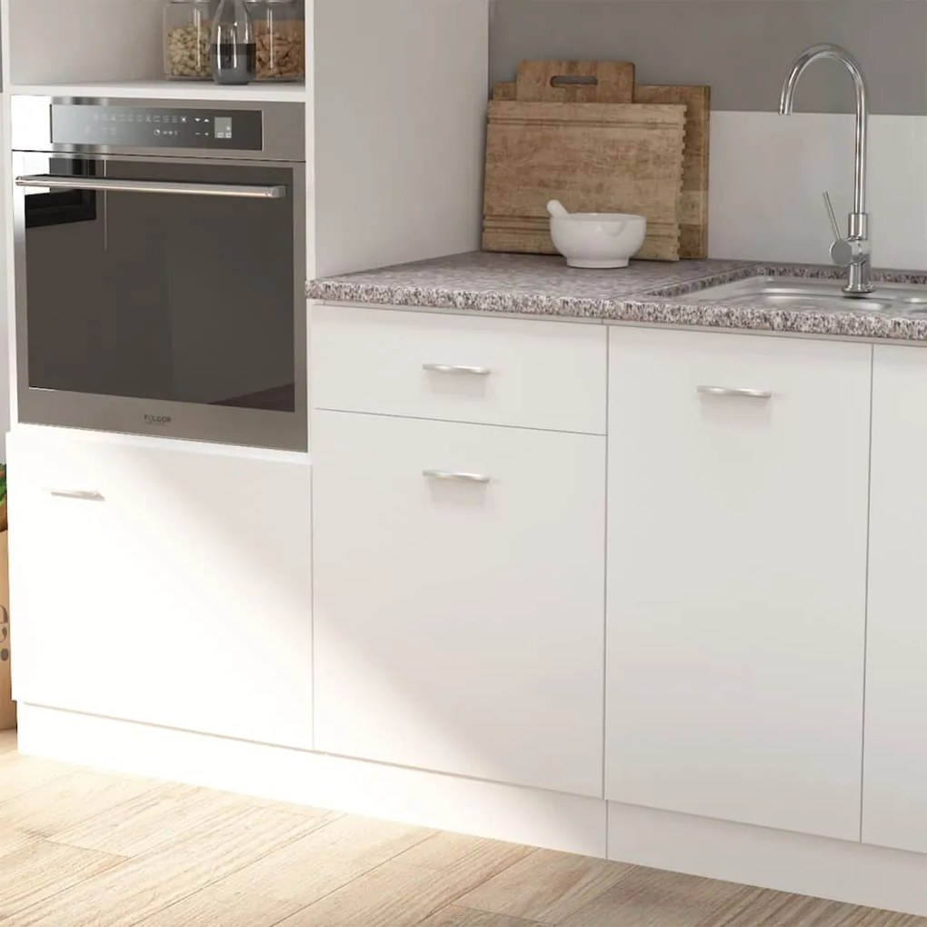 vidaXL Aanrechtblad 50x60x2,8 cm spaanplaat grijs met graniettextuur