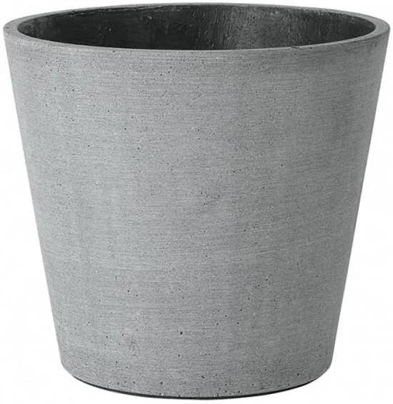 COLUNA bloempot Ã˜18 cm grijs (hoogte 16,5 cm