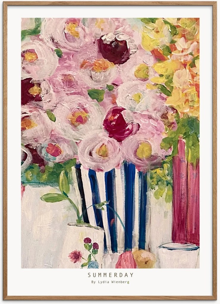 Ingelijste digitale print Summerday