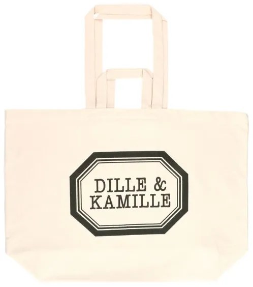 Canvas tas, Dille&amp;Kamille, bio-katoen, extra groot, 48 x 65 x 18 cm