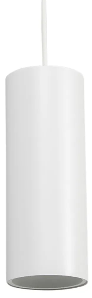 Design hanglamp wit incl. rail adapter 3-fase - 3-Phase Tubo