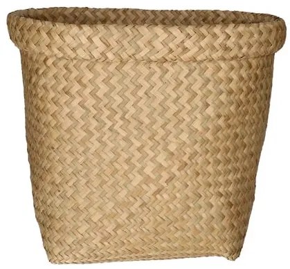 Mand met rand, zeegras, naturel, 35 x 30 cm