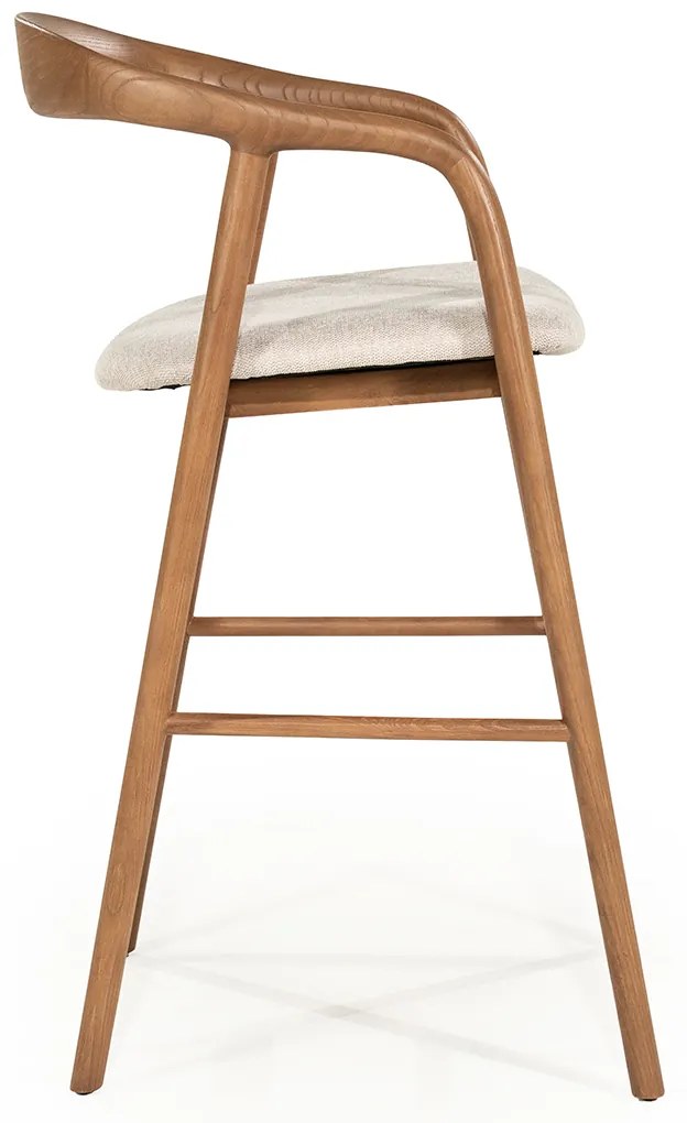 Eleonora Rayven Moderne Barkruk Bruin 104cm