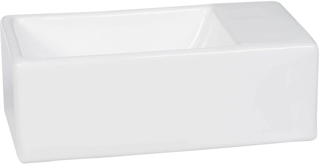 Saqu fontein zonder kraangat 30,5x18x11 cm Wit