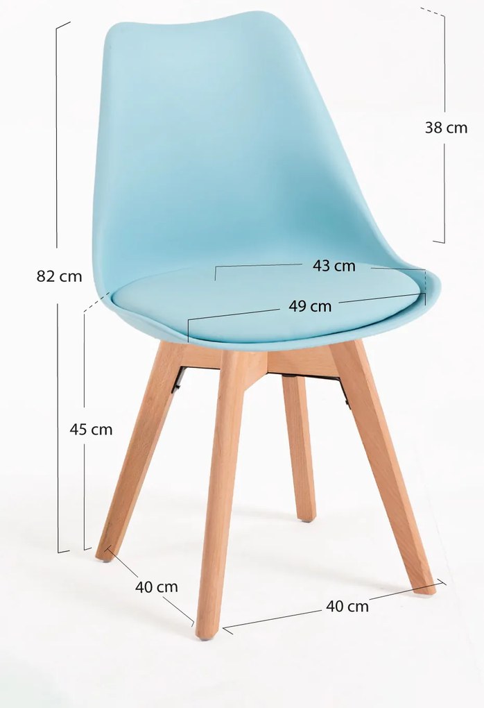 Pakket van 4 Synk Basic stoelen