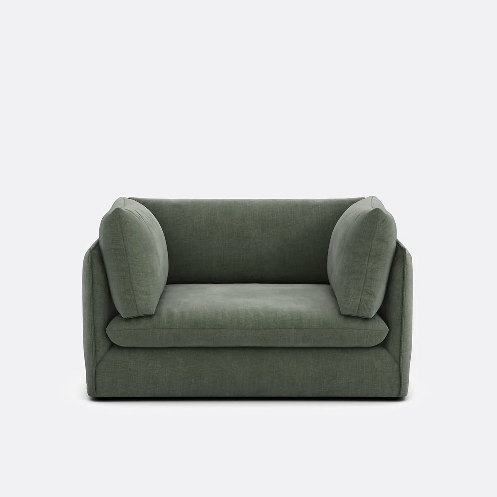 XL fauteuil in structuurstof, Malo