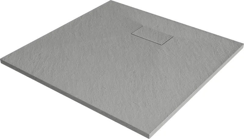 Mexen Hugo vierkante douchebak SMC 80 x 80 cm, grijs - 42618080