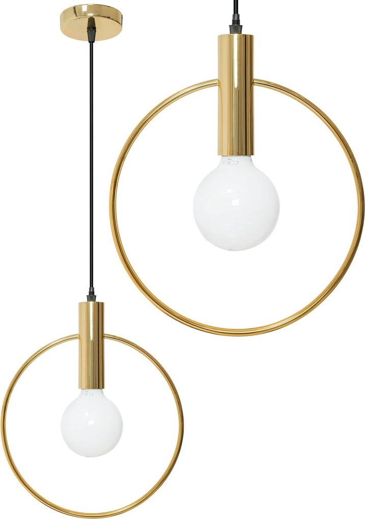 Hangende Plafondlamp Goud APP485-1CP