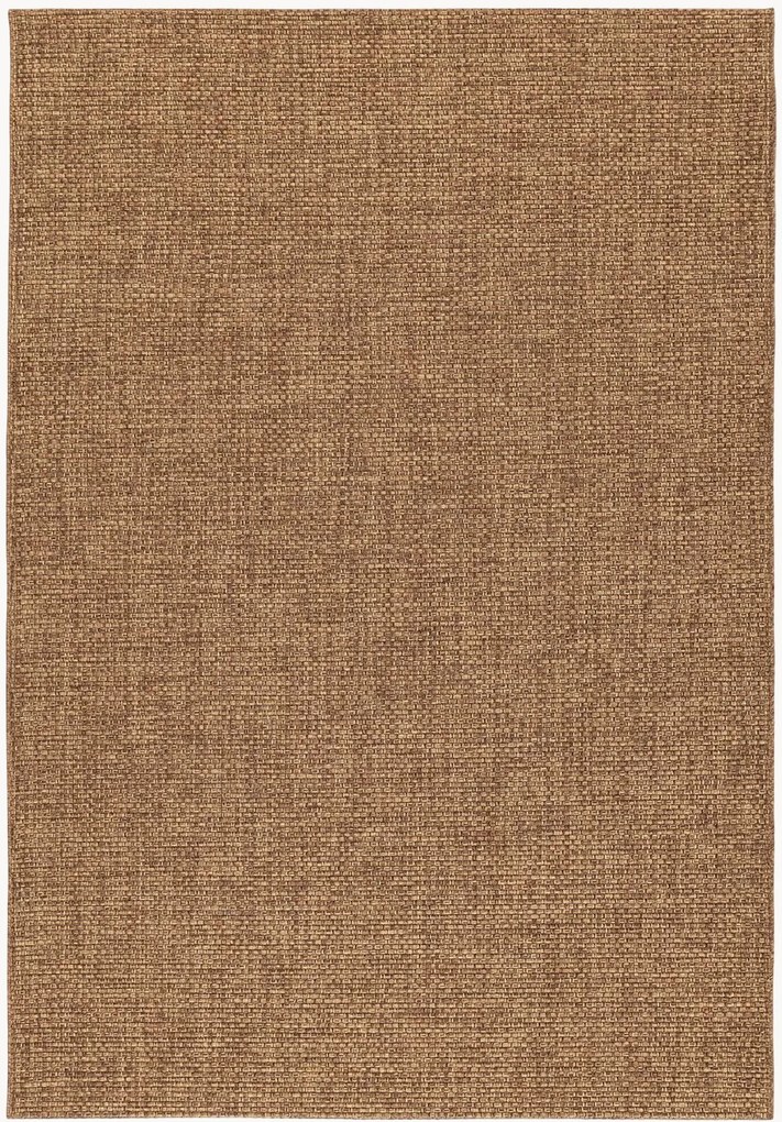 In- & outdoor platgeweven vloerkleed Lune