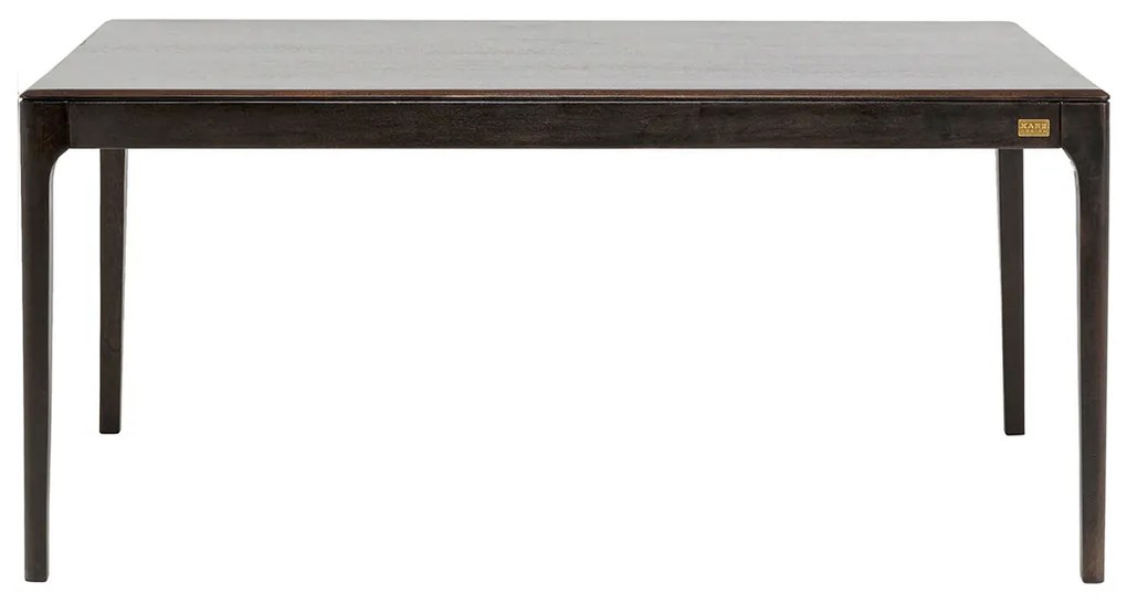 Retro Eettafel Donker Hout 200x100 Cm - 200 X 100cm.