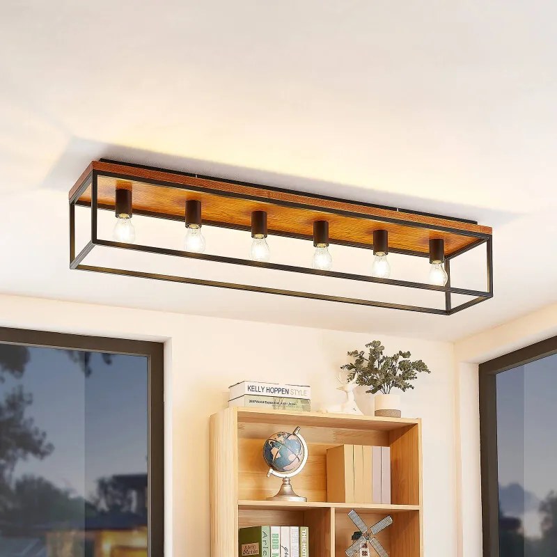 Miravi plafondlamp, 6-lamps - lampen-24