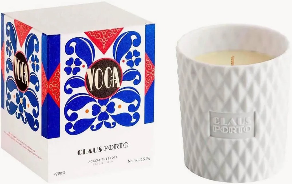 Geurkaars Voga (sinaasappelbloesem, amandelbloesem & tonkaboon)