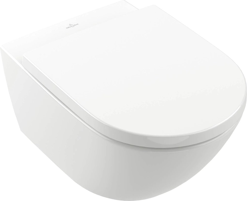 Villeroy & Boch Subway 3.0 hangtoilet met CeramicPlus 37x56x35,5cm Stone white