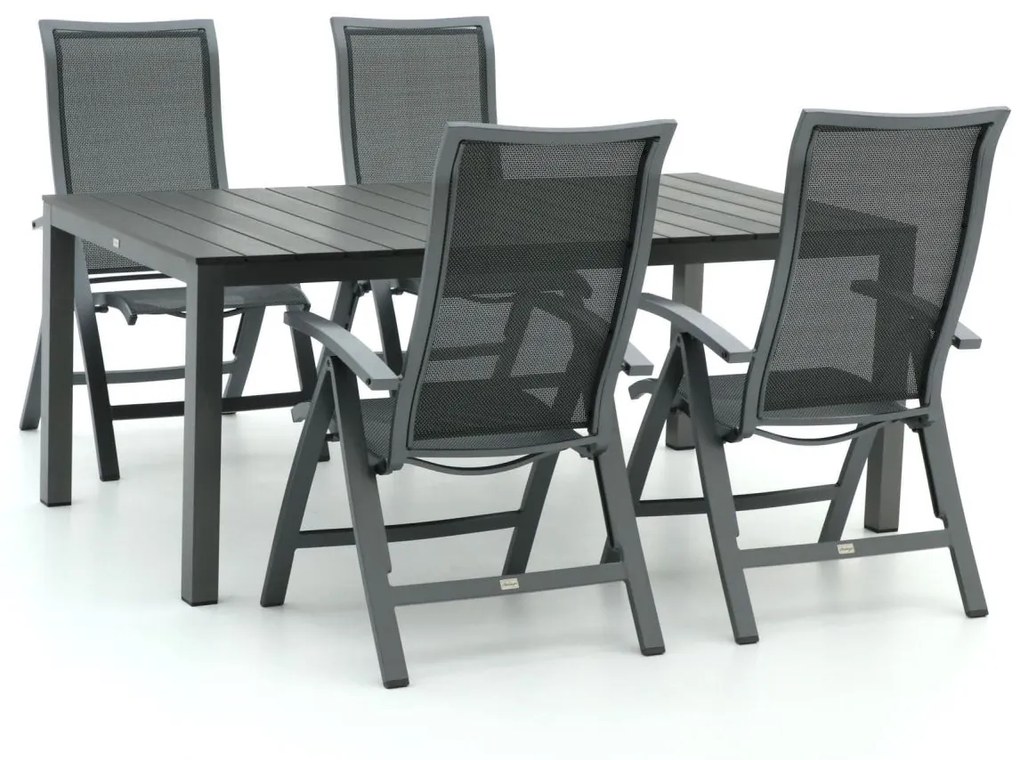 Bellagio Lugo/Fidenza 183cm dining tuinset 5-delig verstelbaar