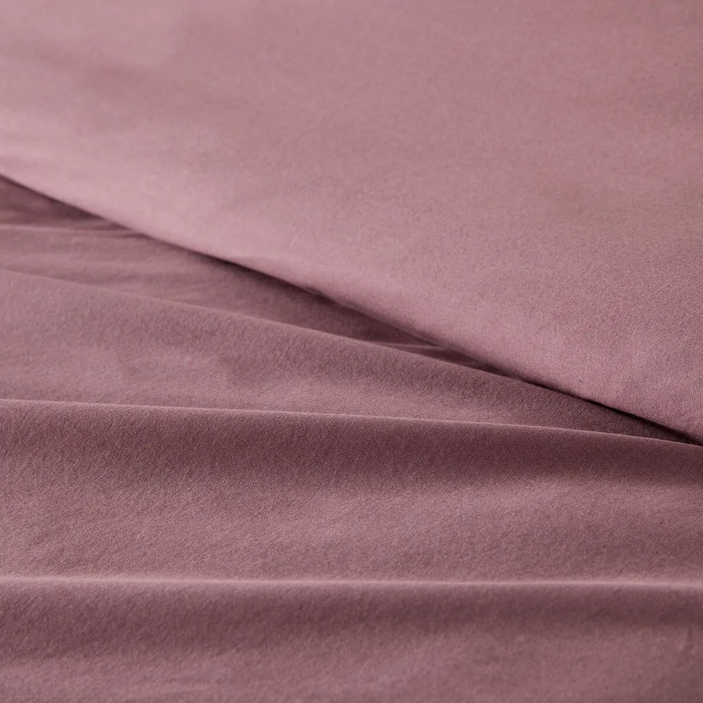 Effen dekbedovertrek in gewassen katoen, Scenario