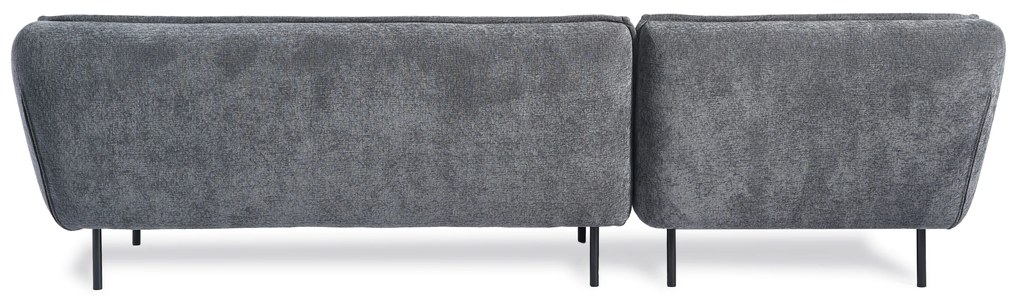 3.5-Zitsbank Milla met chaise longue links | Design in Reach