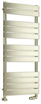 Eastbrook Staverton Tube on Tube handdoekradiator 50x120cm 606W messing geborsteld