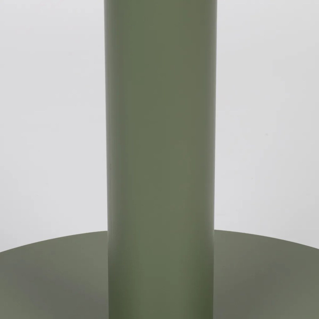 Zuiver Metsu Kleine Ronde Tuintafel Metaal Groen - 70 X 70cm.