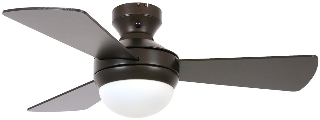 Beacon Airlie Hugger Plafondventilator 92cm Dark Koa/Brons 512311