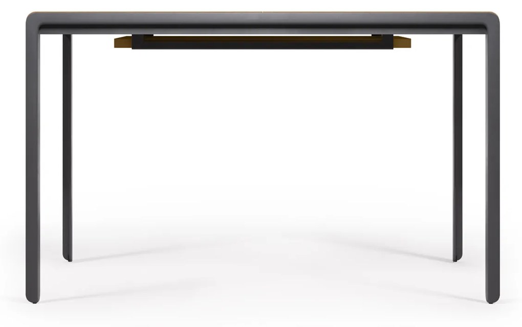 Kave Home Nadyria Design Eettafel Uitschuifbaar Walnoot 160-200 Cm