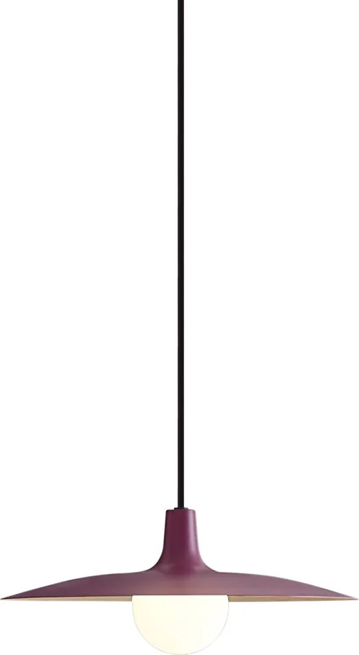 Retro hanglamp paars voor railsysteem 1-fase - Slimline Panzi