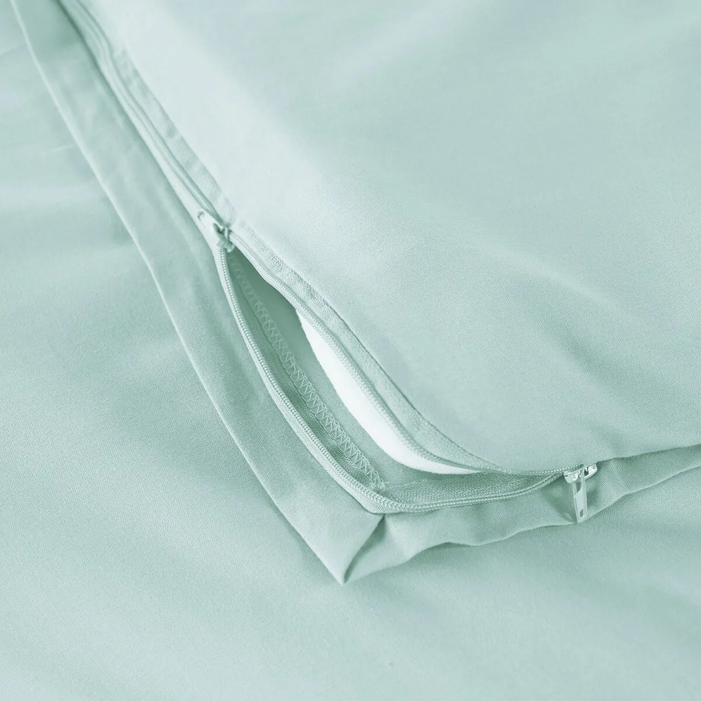 Dekbedovertrek met rits in effen katoen, Scénario