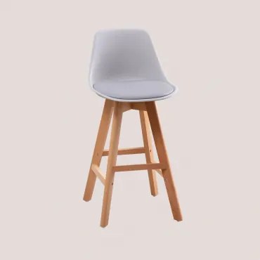 Taburete Alto Nordic Edition Grijs & ↑65 Cm - Sklum
