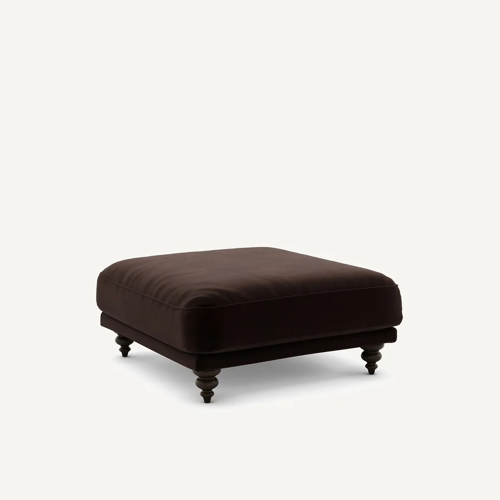 Voetenbank in fluweel, Lazare