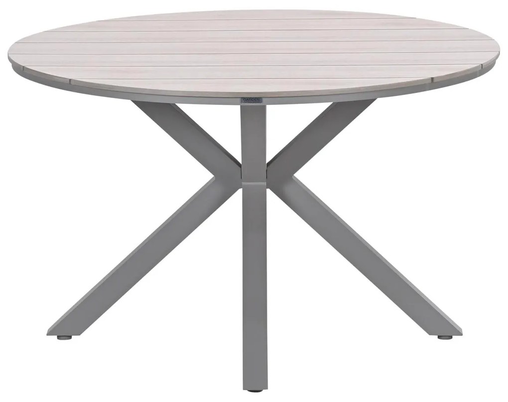 Garden Impressions Tulli tuintafel Ø122 cm - light teak look