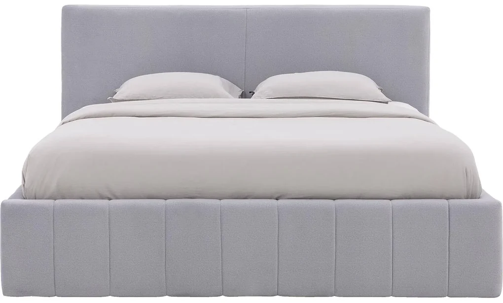 Goossens Bedframe Carte, 180 x 200 cm met storage, met 2x lattenbodem