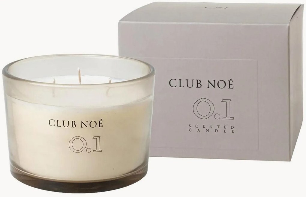 3-lonts geurkaars Club Noé 0.1 (jasmijn, saffraan, cederhout)