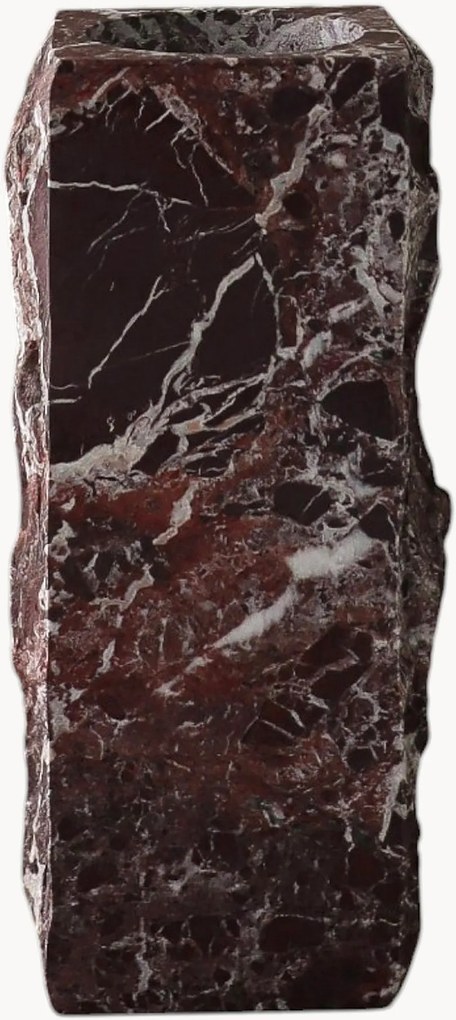 Marmeren vaas Edge, H 30 cm