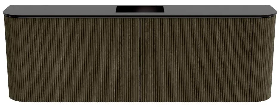 Mondiaz Joya 125cm toiletmeubel ronding links/rechts shadow met wastafel faye midden 1 kraangat urban