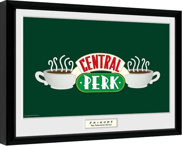 Ingelijste poster Friends - Central Perk