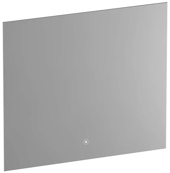 BRAUER Ambiance Spiegel - 80x70cm - verlichting - rechthoek - Zilver SP-RU80RH