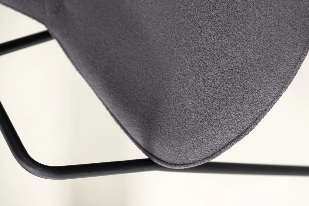 Jörn Eetkamerstoel - Robert  - Donkergrijs - Bouclé - Jörn