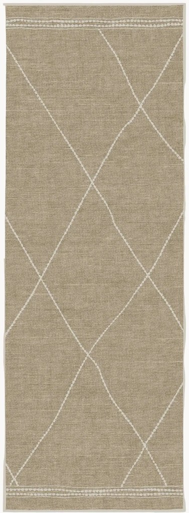 Wasbare laagpolige loper Jesper